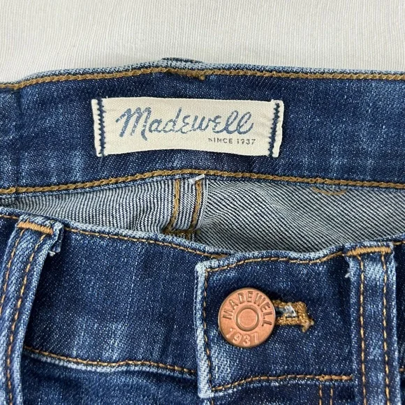 Madewell Skinny Skinny Jeans Medium Wash‎ Women’s 26 EUC - Picture 6 of 12